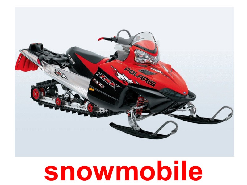 snowmobile